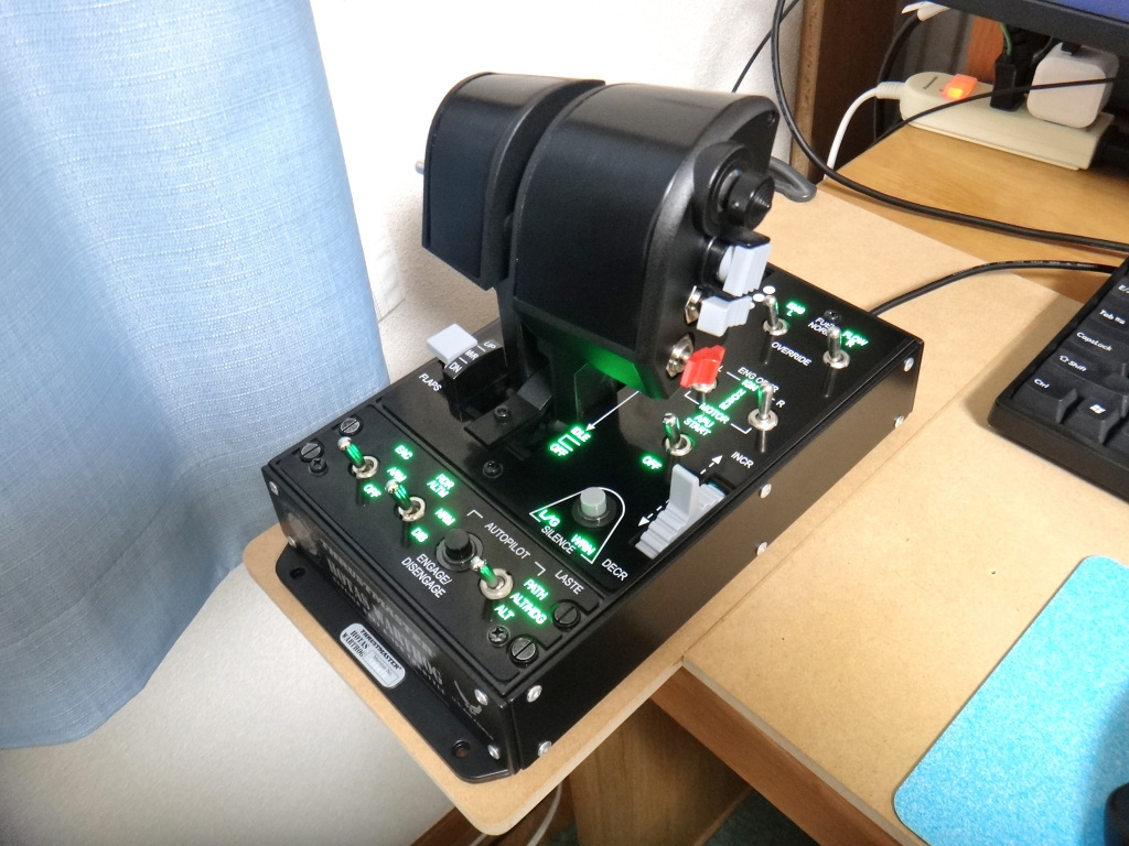 フライトシム用コントローラー: Y工房のブログ フライトシム用コントローラー: Y工房のブログ